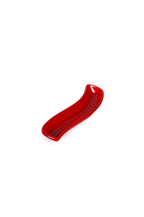 Hermia ST612003F506A0000000AF1100 Juego de Platos de Cerámica, Rojo, 18 cm